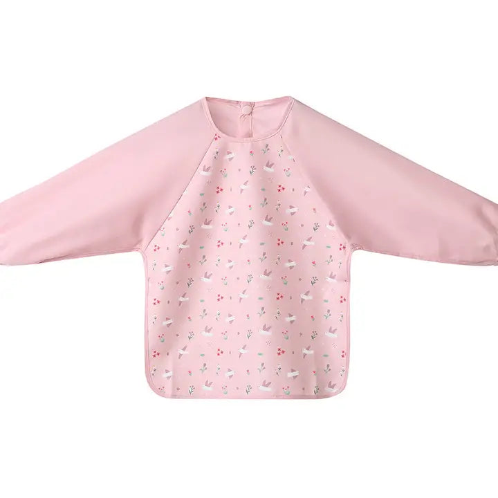 Ärmellätzchen Vogel Rosa
