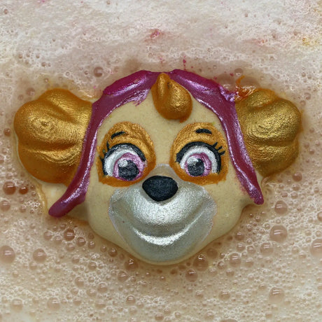 Badekugel Mini handgemacht Paw Patrol Skye