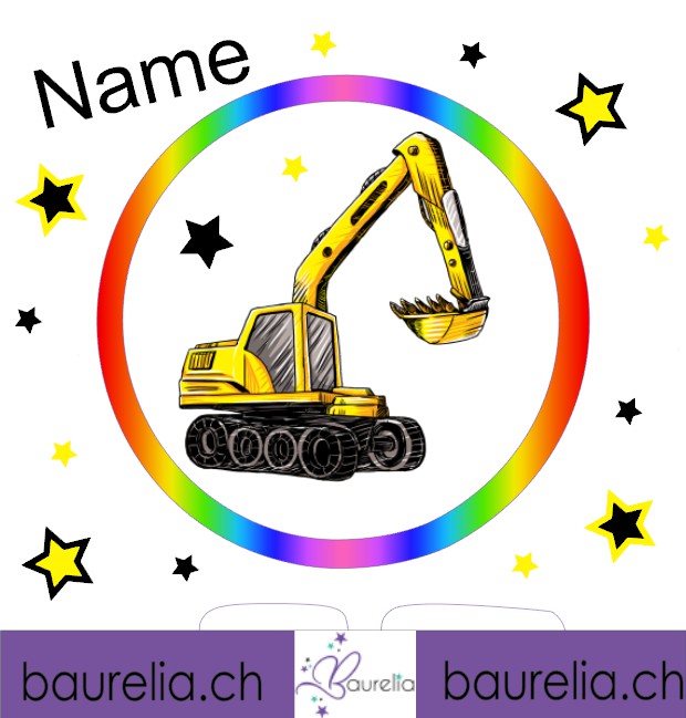 Schutzfolie Toniebox 2 Bagger 3