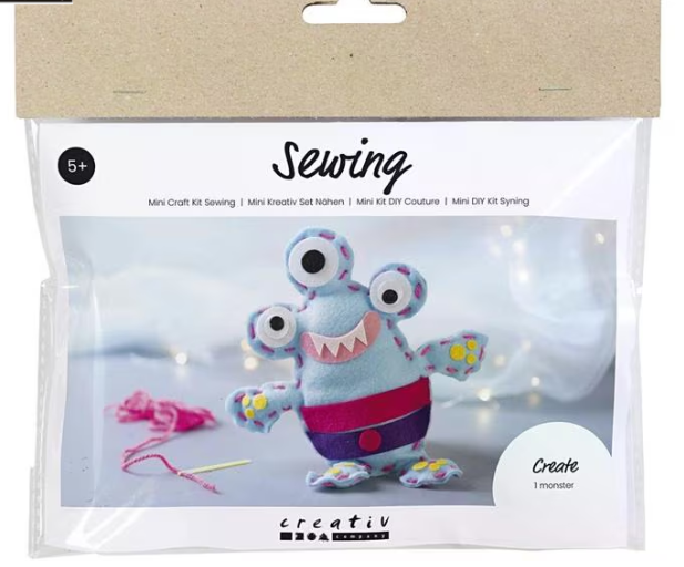 Bastelset Kinder Monster Nähen