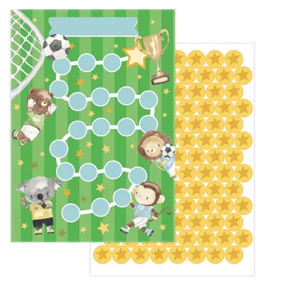 Belohnungstafel Fussball