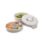Bento Salatbehälter Tupper Grau