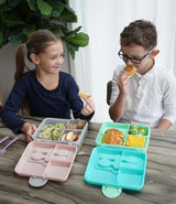 Znünibox Bento Box 2 Stöckig mit Besteck Rosa