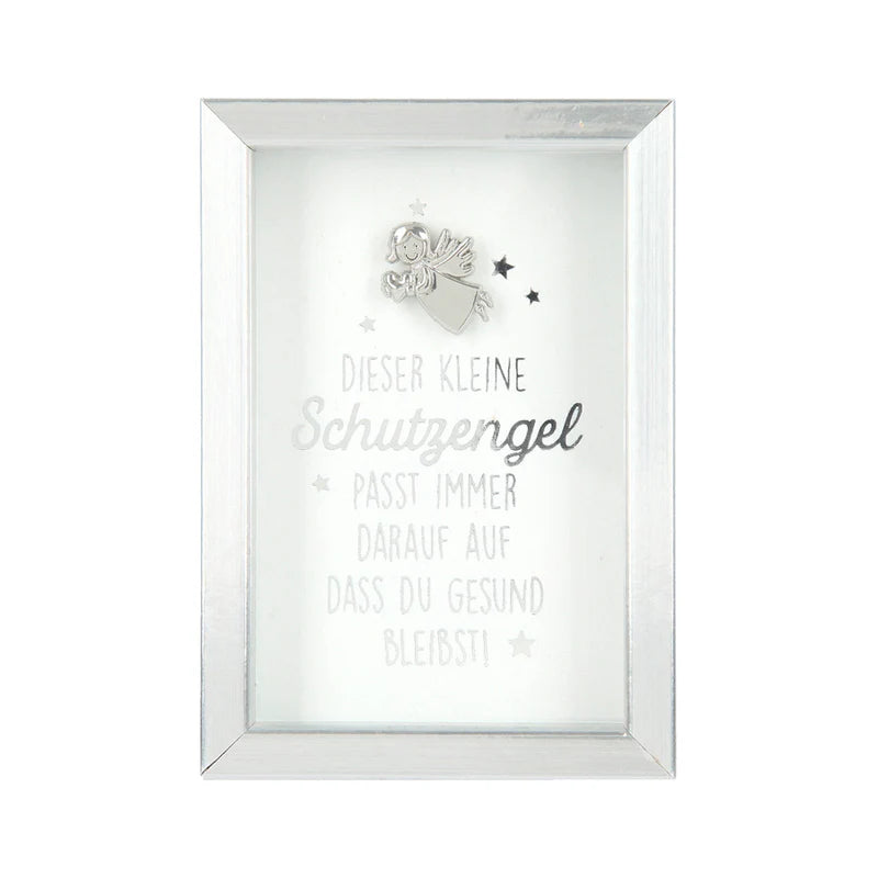 Bilderrahmen klein Schutzengel passt immer auf Dich auf