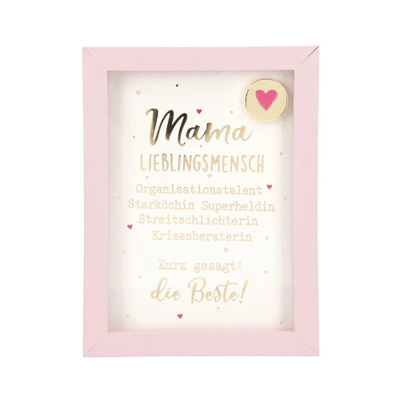 Bilderrahmen mittel - Lieblingsmensch Mama