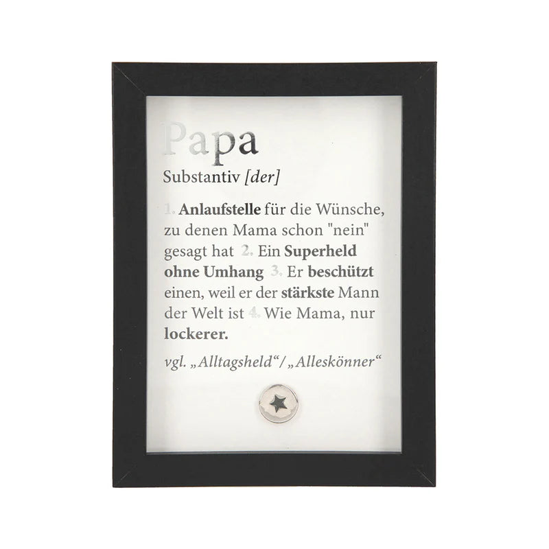 Bilderrahmen mittel - Papa