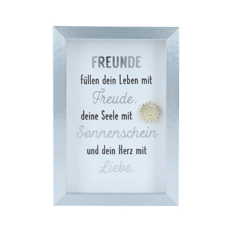 Bilderrahmen klein - Freunde im Leben