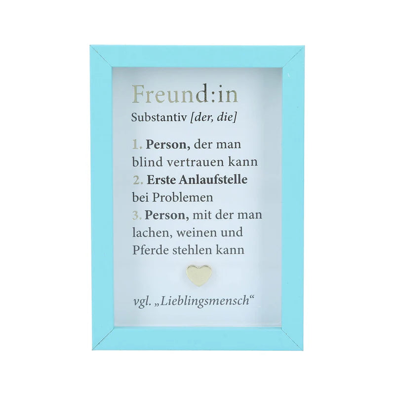Bilderrahmen klein - Freundin