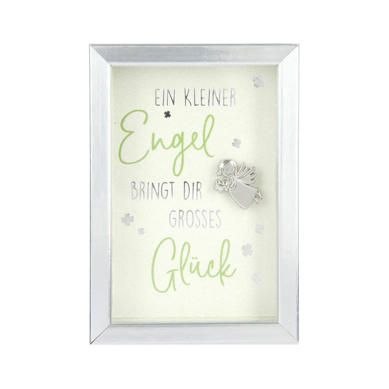 Bilderrahmen klein Schutzengel bringt dir grosses Glück