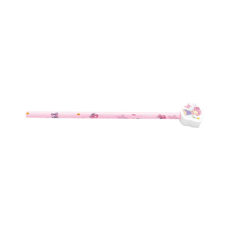 Bleistift mit Radiergummi Fee