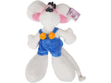 Diddl Plüschmaus Kuscheltier 30cm mit Latzhose Blau