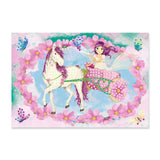 Diamantbild Einhorn und Elfe