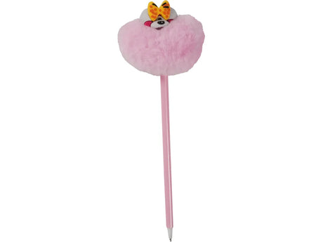 Diddl Kugelschreiber mit Pompom Diddlina Rosa