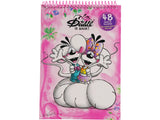 Diddl Malbuch A4 Rosa