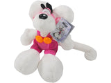 Diddl Plüschmaus Kuscheltier mit Latzhose Pink