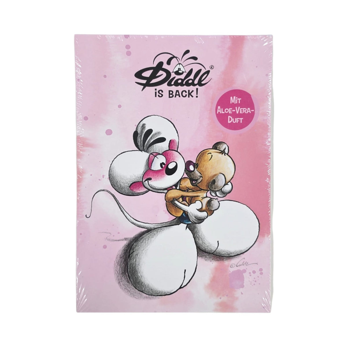 Diddl Duftblock A5 mit Pimboli Rosa