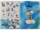 Diddl Stickerheft A5 mit 100 Sticker Blau