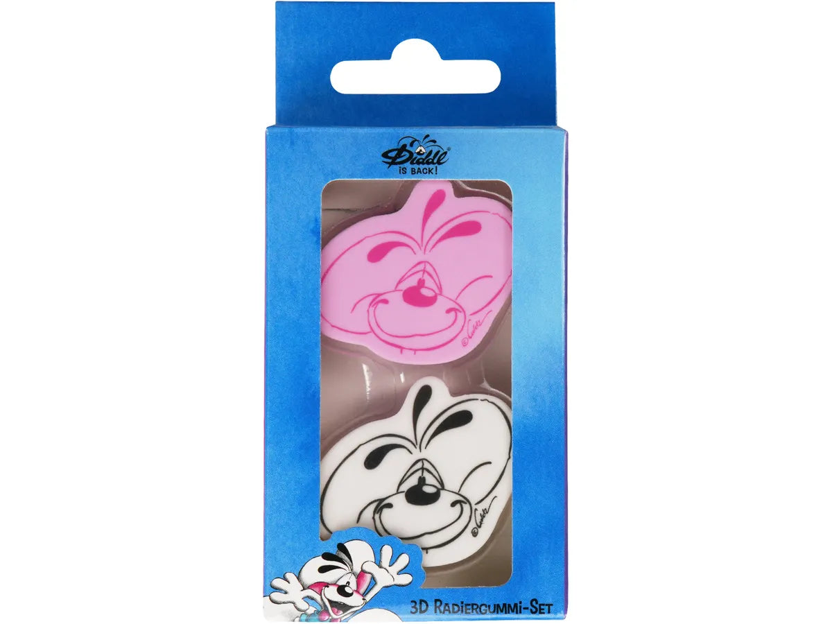 Diddl Radiergummi 2er Set