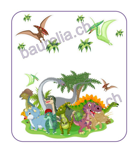 Baurelia Box Inlay bedruckt Dino 5