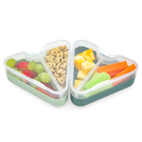 Znünibox Dreieck Snackle 2er Set Salbei