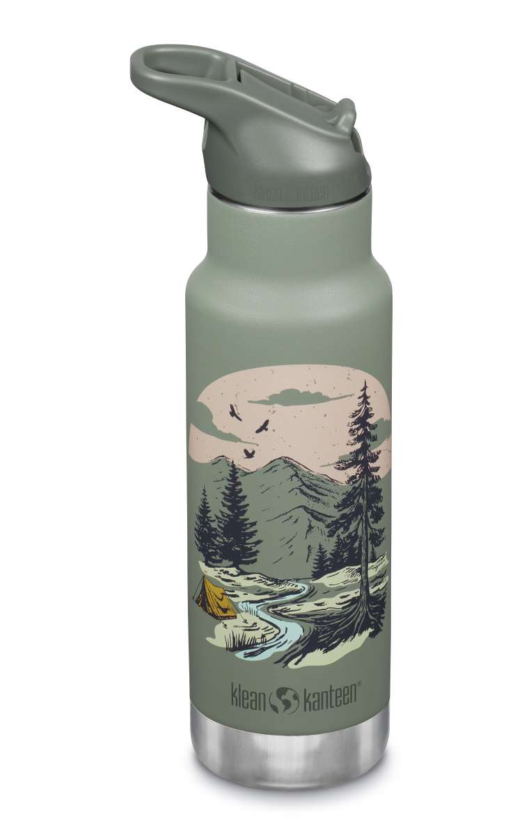 Kinder Thermosflasche Klean Kanteen Mountain Scape