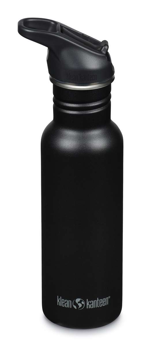 Edelstahl Trinkflasche Klean Kanteen 532ml Black
