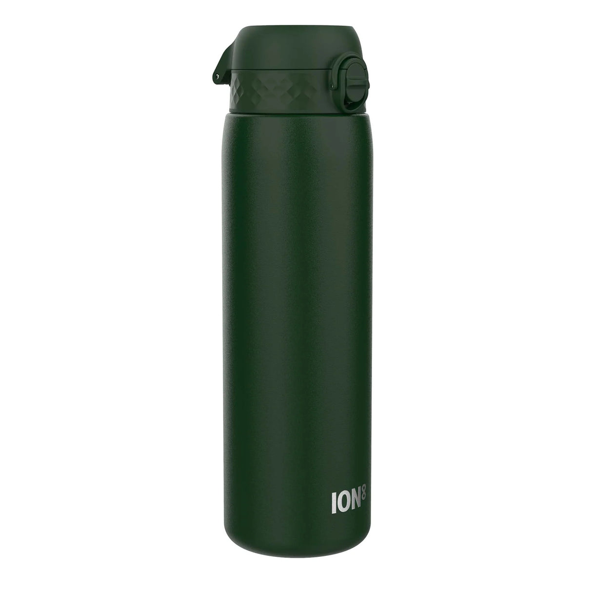 Edelstahl Trinkflasche Ion8 1200ml Dunkelgrün