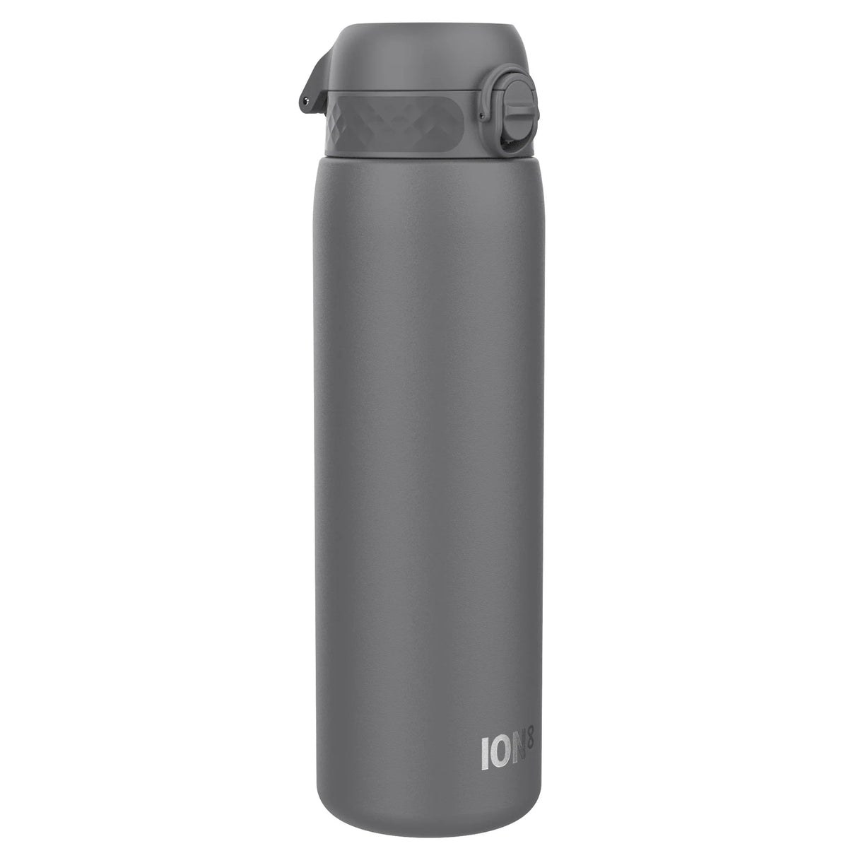 Edelstahl Trinkflasche Ion8 1200ml Dunkelgrau