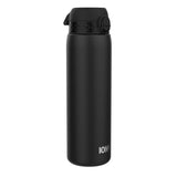 Edelstahl Trinkflasche Ion8 1200ml Schwarz