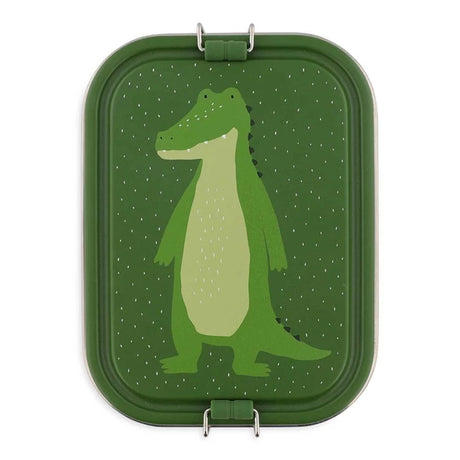 Edelstahl Znünibox mit Unterteilung Trixie Alligator