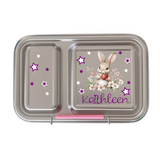 Edelstahl Znünibox Baurelia Box Eco mit 2 Unterteilungen Rosa