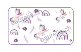 Baurelia Box Inlay bedruckt Einhorn 8