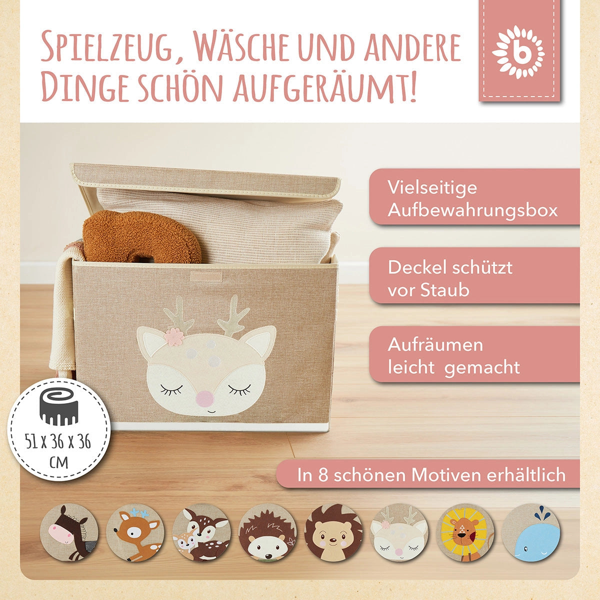 Erinnerungsbox & Spielbox Hirsch