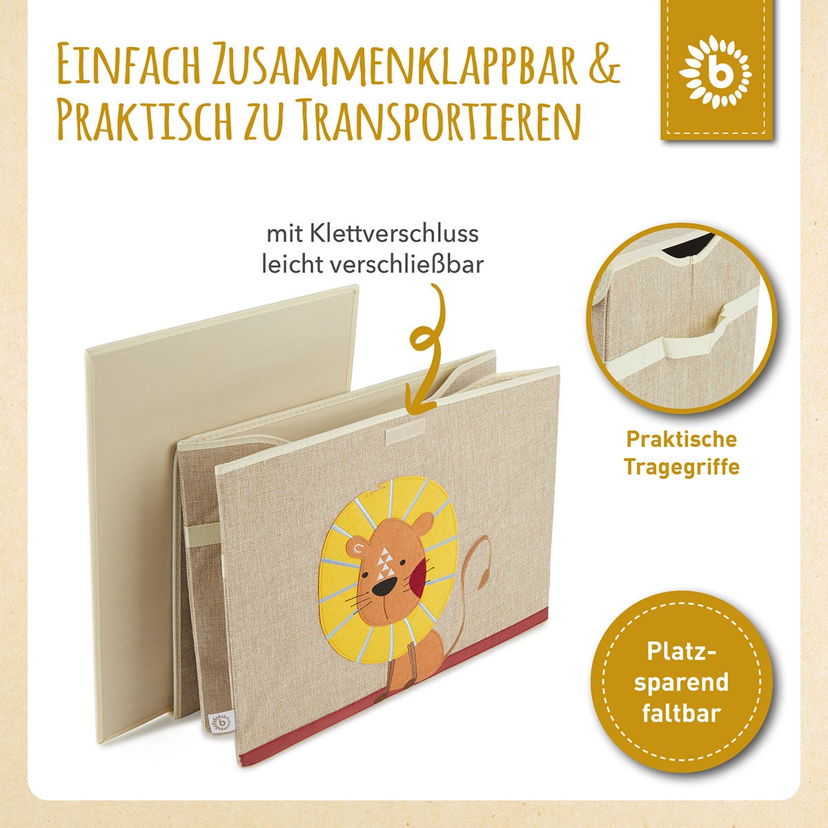Erinnerungsbox & Spielbox Löwe