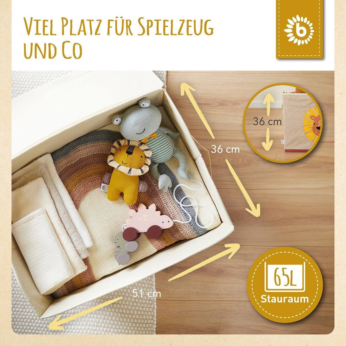 Erinnerungsbox & Spielbox Löwe