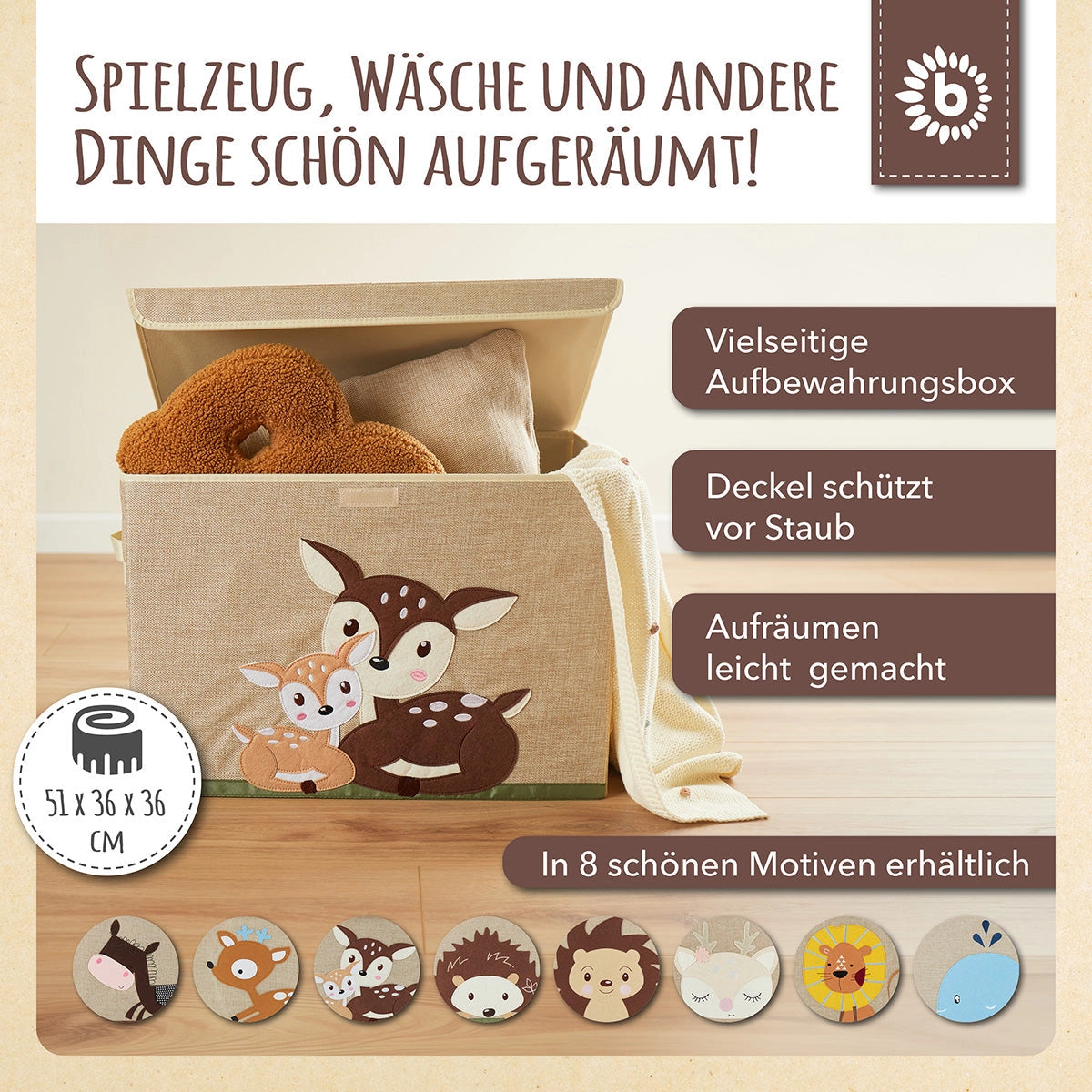 Erinnerungsbox & Spielbox Reh