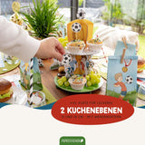 Muffin Etageren-Set Fussball