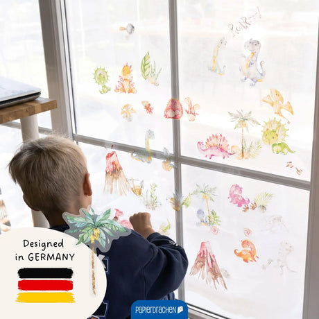 Fensteraufkleber Dinosaurier