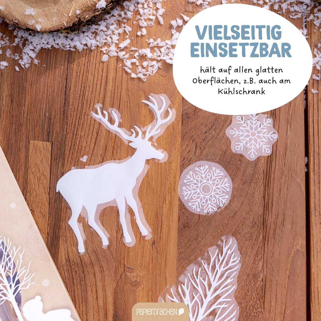 Fensteraufkleber Winterwonderland