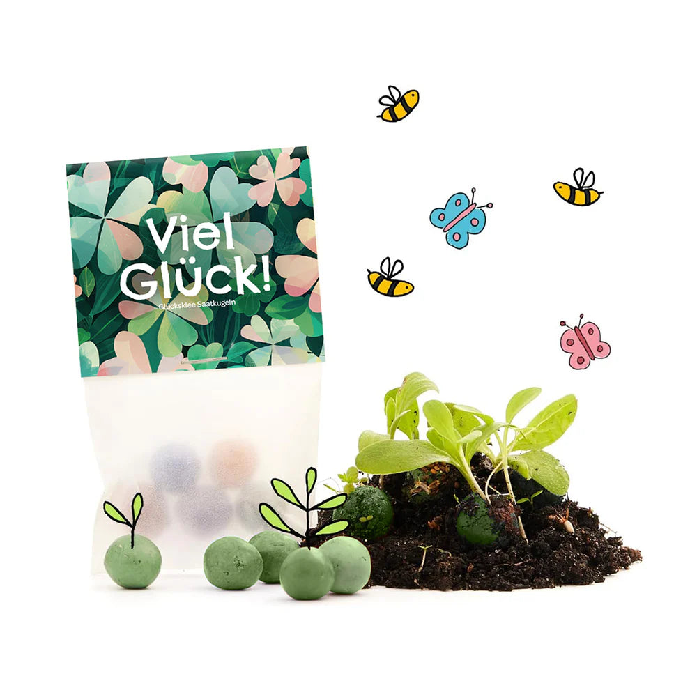 Blumenmurmel Viel Glück!