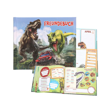 Freundebuch für Kinder Dinoworld
