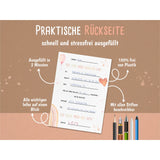Einladungskarte Kindergeburtstag Regenbogen