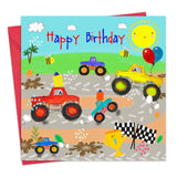 Geburtstagskarte Monstertruck