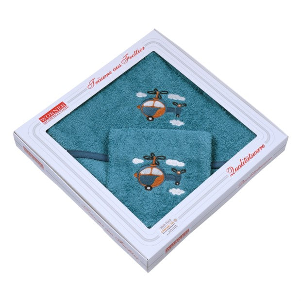 Baby Geschenk Set Helikopter