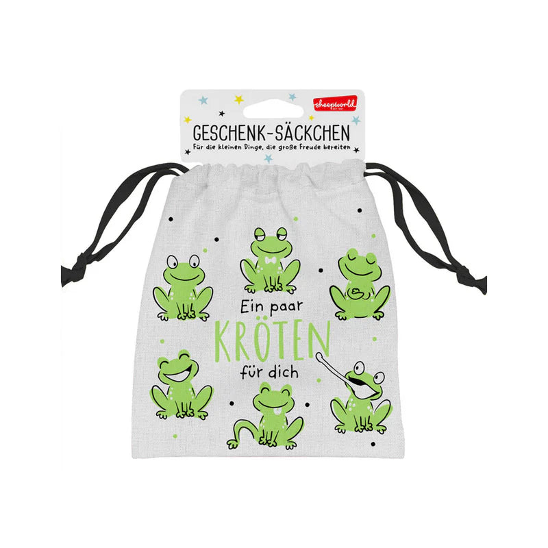 Geschenksäckchen Frosch