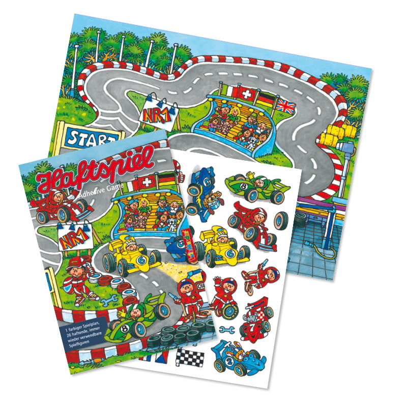 Haftspiel Rennbahn