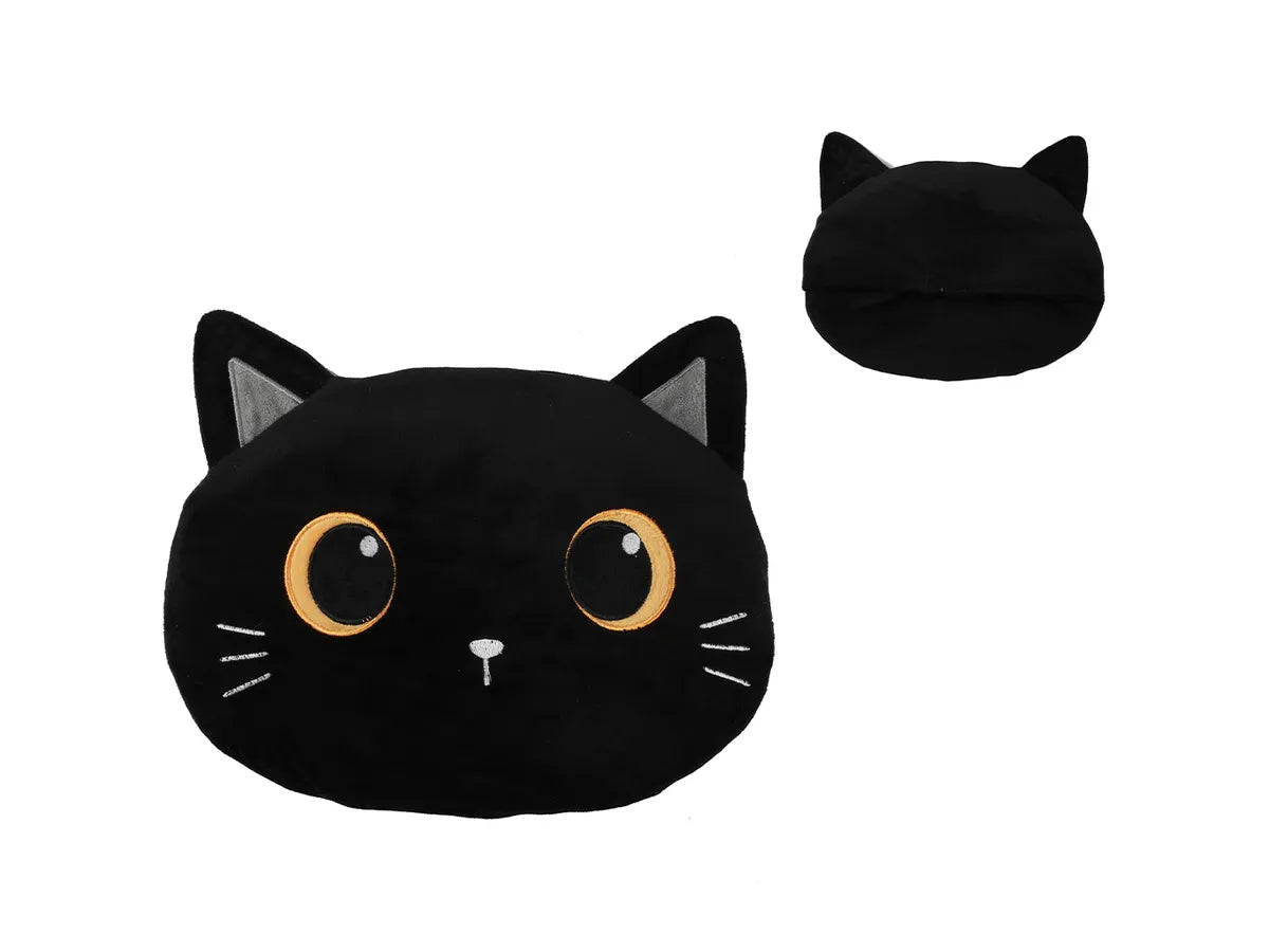Wärmekissen XL Katze Schwarz