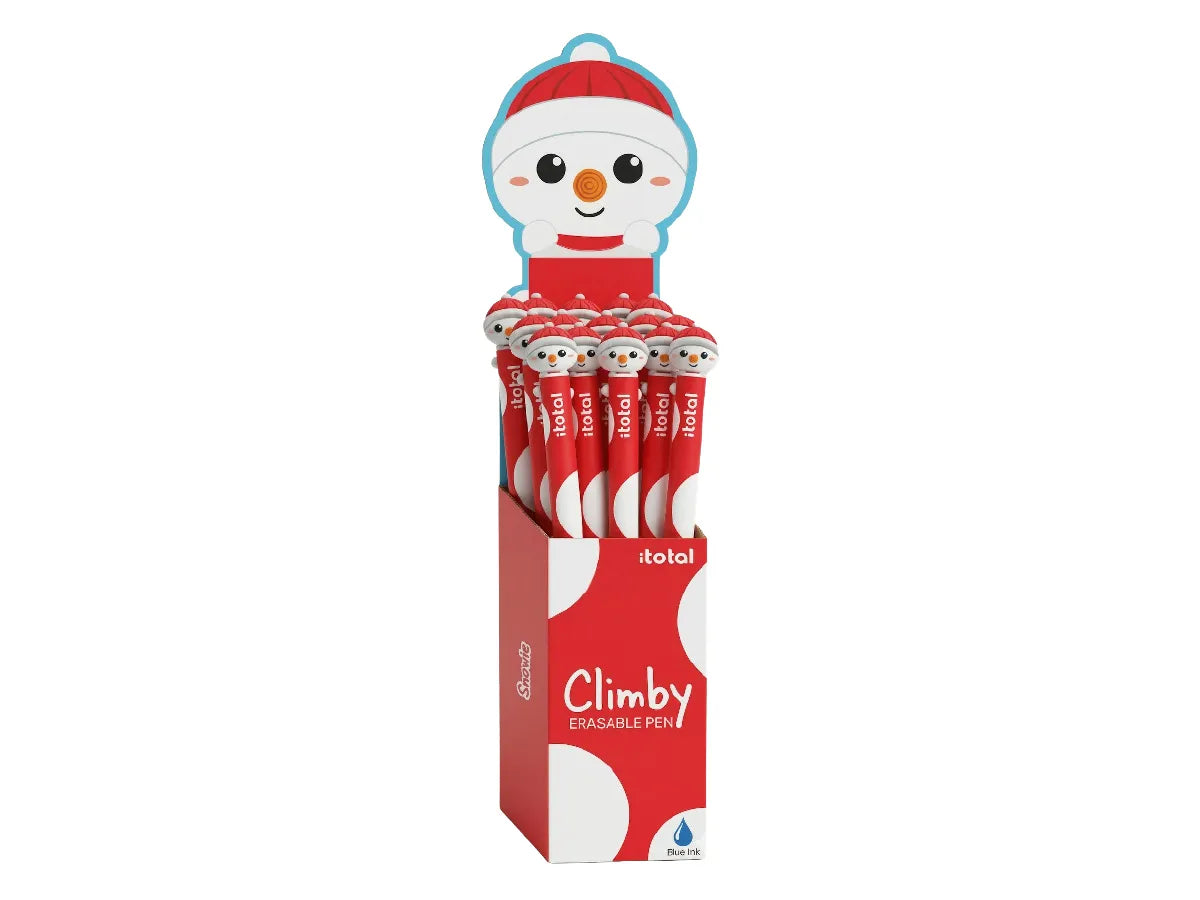 Gelschreiber radierbar Schneemann