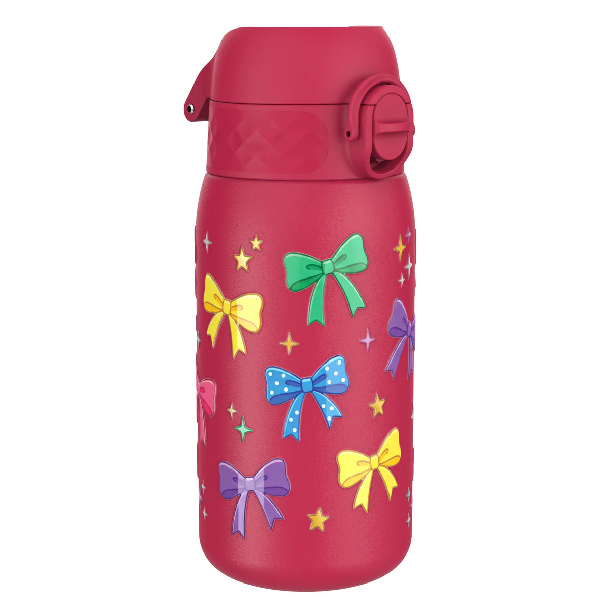 Kinder Edelstahl Trinkflasche Ion8 400ml Schlaufen