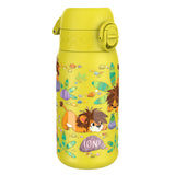 Kinder Edelstahl Trinkflasche Ion8 400ml Löwe
